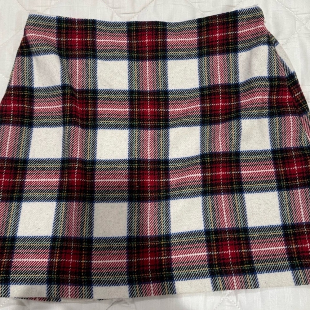 Abercrombie plaid mini skirt